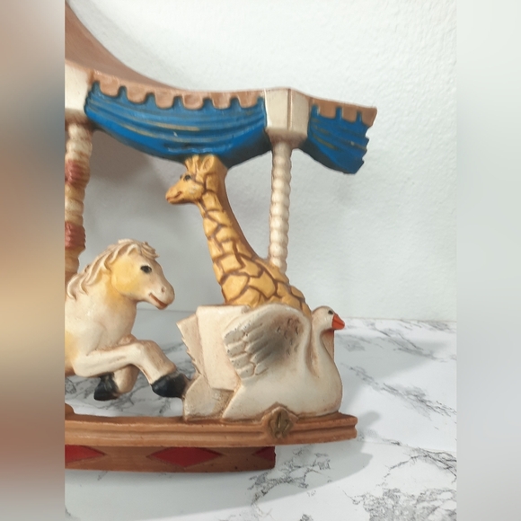Vintage Merry Go Round Carousel Wall Decor - Picture 3 of 11